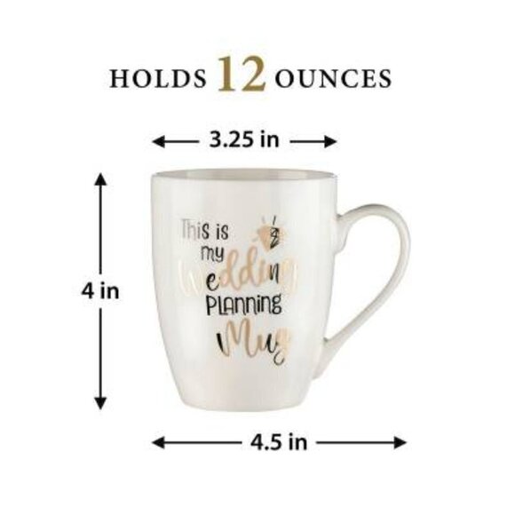Lillian Rose This is My Wedding Planning Mug - Picture 2 of 7